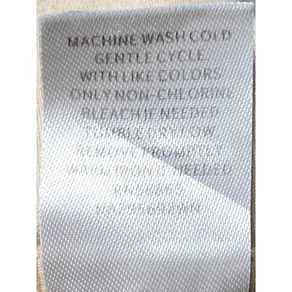 Beige Sleeveless Utility Vest With Zipper & Button Pockets Women's Size 3XL - Picture 9 of 9